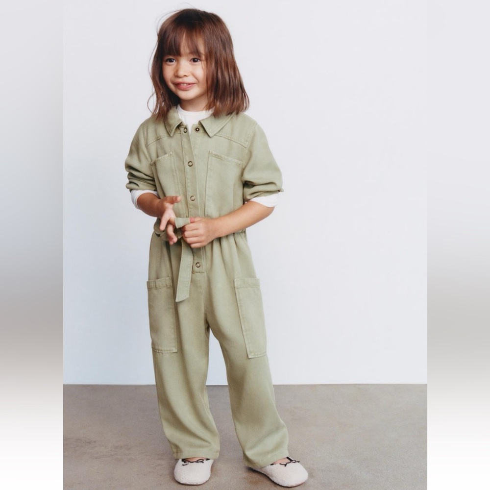 ZARA LONG FLOWY JUMPSUIT
